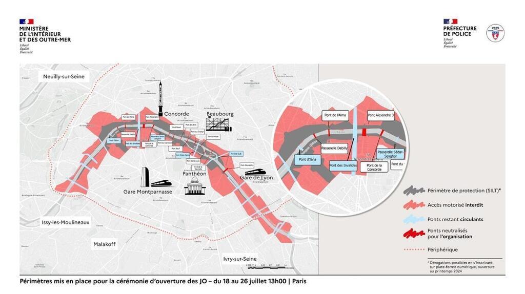 JO 2024 les QR codes obligatoires pour circuler dans Paris seront