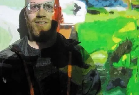 photo  « le projet est ici d’aborder l’imagerie archétypale de la peinture sur le motif par le prisme de nouvelles technologies », guillaume lepoix.  &copy;  ouest-france 