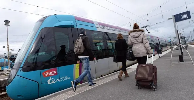photo  la circulation des trains entre le mans et tours est perturbée (photo d’illustration).  &copy;  archives ouest-france 