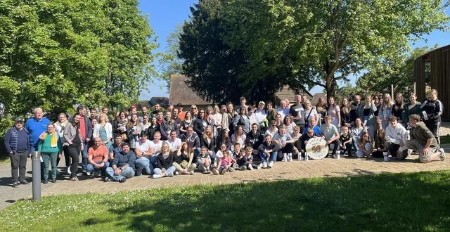 photo  les allemands du club tsv heiligenrode sont arrivés mercredi 8 mai 2024 en sarthe pour cinq jours de rencontres sportives et culturelles.  &copy;  le maine libre 