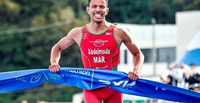 photo  ce dimanche 19 mai, jawad abdelmoula prendra le départ du format sprint du triathlon d’angers à 11h15.  &copy;  archives ouest-france 