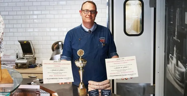 photo  la liste des prix attribués à nicolas lenormand, maître artisan d’art, s’allonge.  &copy;  ouest-france 