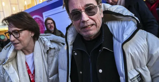 photo  jean-michel jarre au mans en janvier 2024 lors de la biennale du son.  &copy;  archives le maine libre - denis lambert 