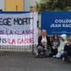 photo  parents, enfants et enseignants s’opposent à cette réforme. 