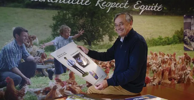 photo  c’est lors de la prochaine assemblée générale des fermiers de loué qu’yves de la fouchardière, directeur de la coopérative agricole, passera officiellement le relais à son fils, erwan.  &copy;  vincent michel / ouest-france 