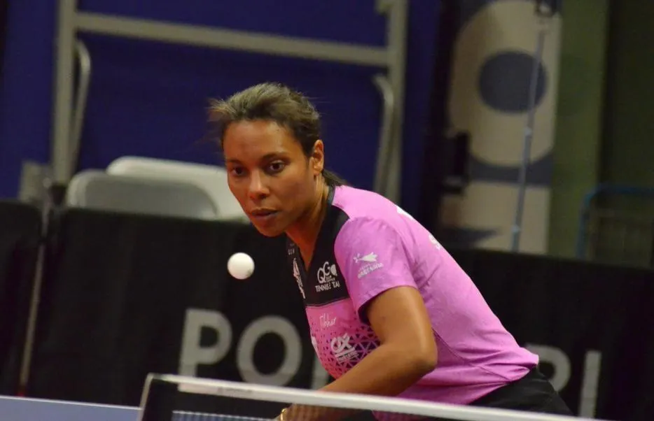 Jeux olympiques. Tennis de table La Quimpéroise Sarah Hanffou