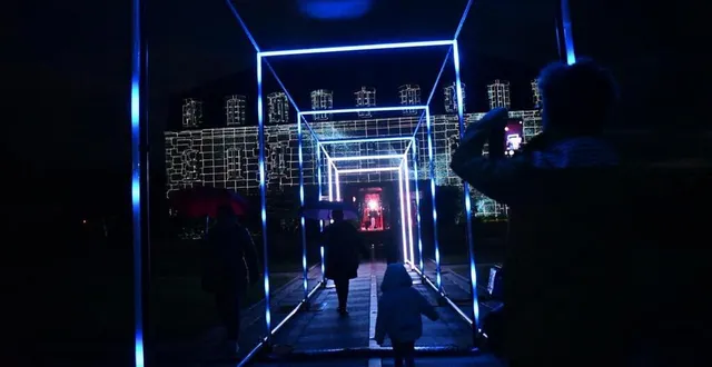 photo  pierres en lumière a fait son grand retour dans l’orne du 17 au 19 mai 2024.  &copy;  ouest france 