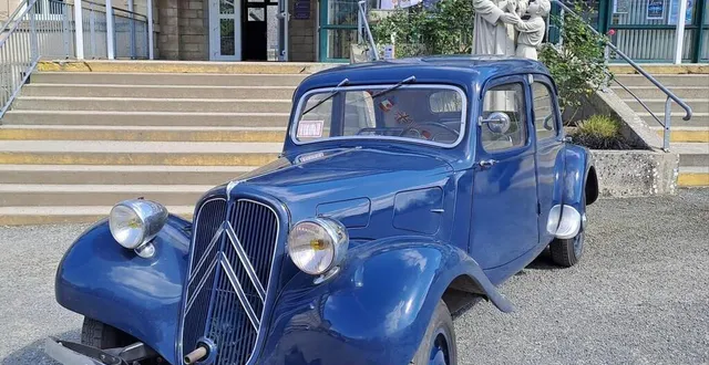 photo  cette citroën traction sera exposée parmi d’autres véhicules anciens, samedi lors de la journée portes ouvertes à giel don bosco où les visiteurs pourront également découvrir l’exposition « la vie à giel sous l’occupation ».  &copy;  ouest-france. 