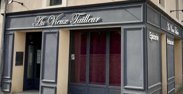 photo  rouvert en mai 2023, le bar-restaurant épicerie au vieux tailleur a fermé quelques mois plus tard, en décembre.  &copy;  ouest-france 