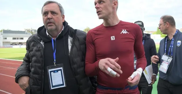 photo  mikaël hanouna, présent à avranches lors du dernier match de championnat le 18 mai 2024 (1-3), s’inscrit désormais dans une logique de transmission.  &copy;  co - marie delage 