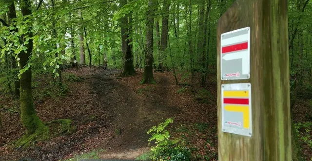 photo  le balisage et la signalisation des itinéraires de randonnée pédestre sont régis par une charte officielle.  &copy;  ouest-france 