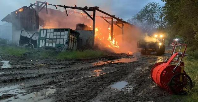 photo  l’incendie a mobilisé 24 pompiers.  &copy;  photo le maine libre 