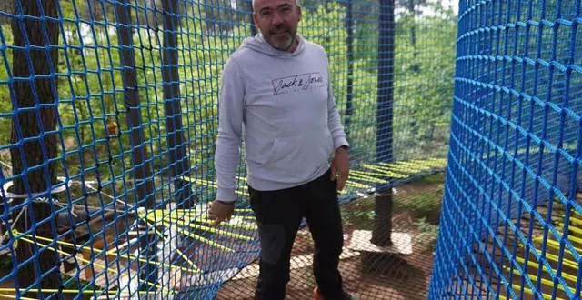 photo  cédric le goff gère le parc tépacap du mans depuis mai 2004. l’entrepreneur et aventurier manceau est également à la tête du tépacap anjou depuis 2022.  &copy;  ouest-france 