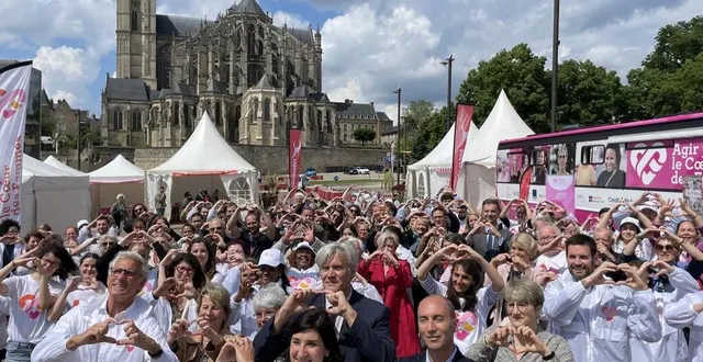 photo  au mans, une grande opération de dépistage des maladies cardio-vasculaires se tient du mercredi 22 mai au vendredi 24 mai 2024.  &copy;  ouest-france 