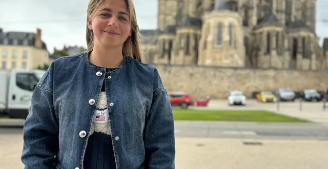 photo  louise, qui a choisi la spécialité cinéma au lycée bellevue où elle étudie, aura la chance de découvrir le festival de cannes du 21 au 24 mai 2024.  &copy;  le maine libre 