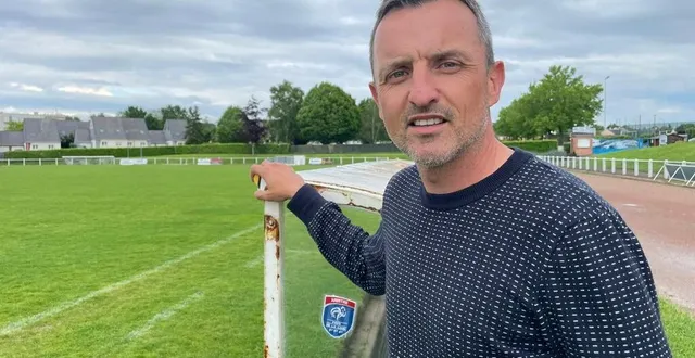 photo  julien sourice, 42 ans, a signé pour trois saisons au sablé fc.  &copy;  le maine libre 