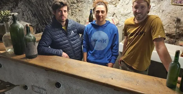 photo  benjamin poulain, estelle parrot et alexis girard : « notre envie première est de proposer ponctuellement une manifestation d’échanges où toutes les générations se rencontrent ».  &copy;  le maine libre 