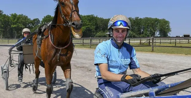 photo  le driver sarthois est de retour sur la piste ce vendredi à vincennes.  &copy;  archives le maine libre yvon loué 