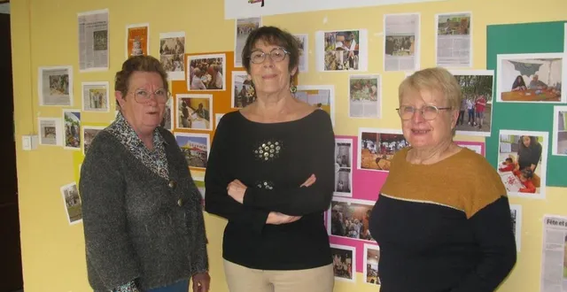 photo  de gauche à droite : danielle sochard, élisabeth lehoux, et pierrette dubois.  &copy;  ouest-france 