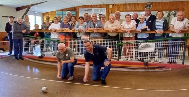 photo  le temps de quelques heures, les habitants de trambly ont pu découvrir la boule de fort.  &copy;  ouest-france 