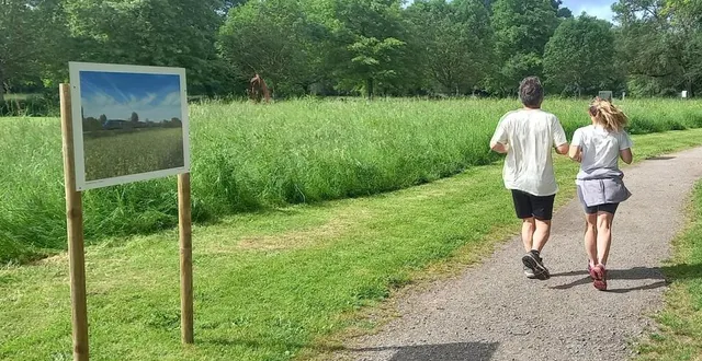 photo  vingt photos sont présentées le long de la sarthe.  &copy;  le maine libre 