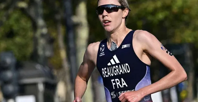 photo  la française cassandre beaugrand a remporté la manche de wtcs de cagliari.  &copy;  photo : miguel medina / afp 