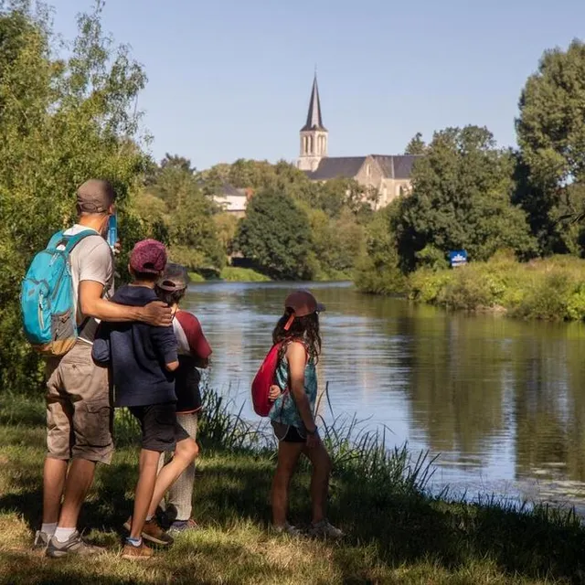 photo les bords de la sarthe.  ©  mathieu genon