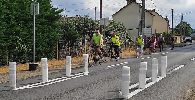 photo  le chaussidou de la route du mans à roëzé est un exemple de mobilités douces. elles font l’objet de la création d’un poste de chargé de mission.  &copy;  ouest-france 