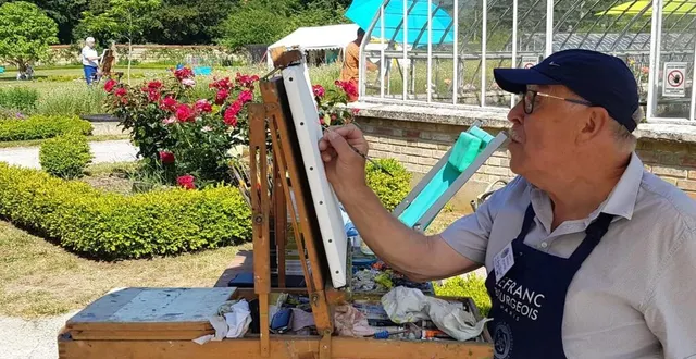 photo  la nature et l’art se rencontrent harmonieusement…  &copy;  archives le maine libre 