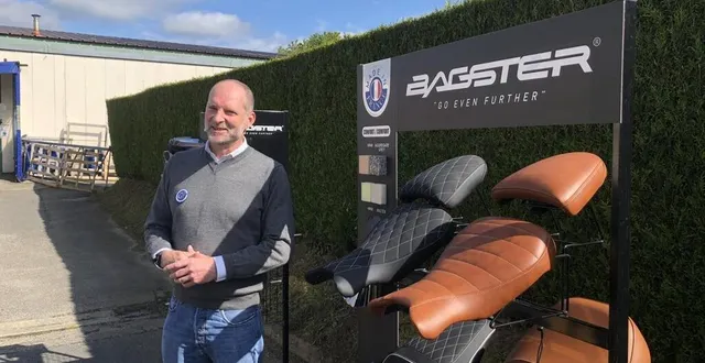 photo  emmanuel kratz, directeur de bagster, lors des portes ouvertes de son usine de la ferté-macé (orne), vendredi 24 mai 2024.  &copy;  ouest-france 