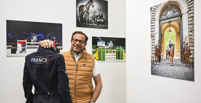 photo  william benguigui est le patron de l’entreprise harcour, spécialiste de l’équipement du cavalier et du cheval.  &copy;  photo : le maine libre – denis lambert 