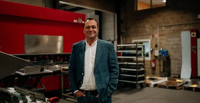 photo  jérôme bobet, dirigeant de la société installée à champagné.  &copy;  photo archives le maine libre 