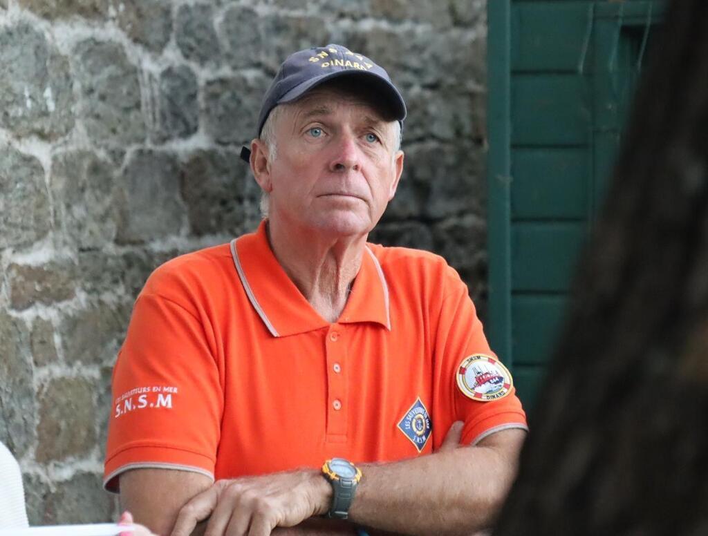 Hervé Jean, le président de la station SNSM de Dinard est Officier de l ...