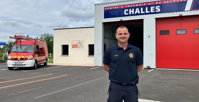 photo  « la nouvelle caserne est fonctionnelle et bien placée. »  &copy;  le maine libre 