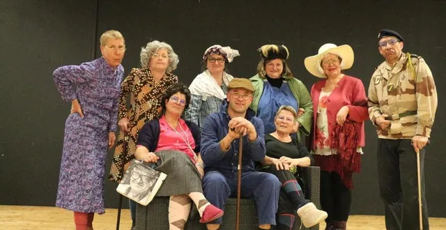 photo  les adultes de l’atelier théâtre de lez’arts présenteront « on ne veut pas de cette lettre », mise en scène par tomas reyes.  &copy;  ouest-france. 