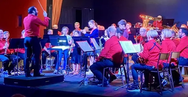 photo  le concert de l’école de musique de l’harmonie municipale a été très écouté.  &copy;  ouest-france 
