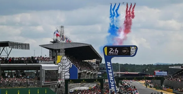 photo  le départ des 24 heures du mans 2024 sera donné le samedi 15 juin à 16 heures.  &copy;  photo archives le maine libre denis lambert 