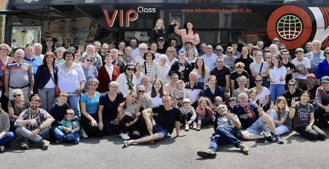 photo  c’est avec enthousiasme que les familles allemandes et françaises se sont retrouvées.  &copy;  jonathan cholet 