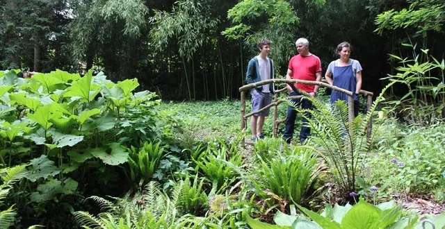 photo  à bessé-sur-braye, le beau jardin de la filature est à découvrir ce week-end dans le cadre des rendez-vous aux jardins.  &copy;  archives le maine libre 