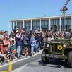 photo  le 4 juin 2023 à arromanches, dans le cadre du 79e anniversaire du débarquement, les touristes étaient nombreux à visiter le nouveau musée dédié à l’histoire du d-day. 