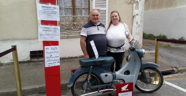 photo  gérard et évelyne brouard seront présents ce week-end pour parler motos.  &copy;  ouest-france 