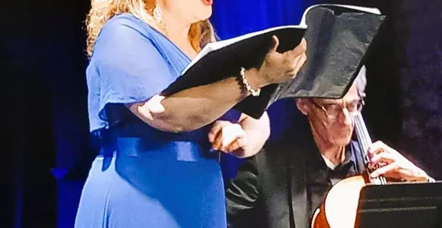 photo  sa voix étendue et ses talents de comédienne font de géraldine casey une artiste incontournable de la musique classique.  &copy;  ouest-france 