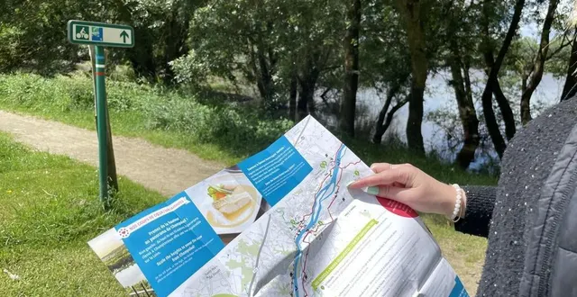 photo  une nouvelle portion de la loire à vélo, longue de 12,5 km, vient d’ouvrir. elle relie les communes de champtoceaux et de liré (orée-d’anjou).  &copy;  ouest-france 