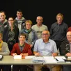 photo le comité organisateur et deux représentants des jeunes agriculteurs de saint-calais (placés à gauche), lors de la dernière réunion préparatoire.