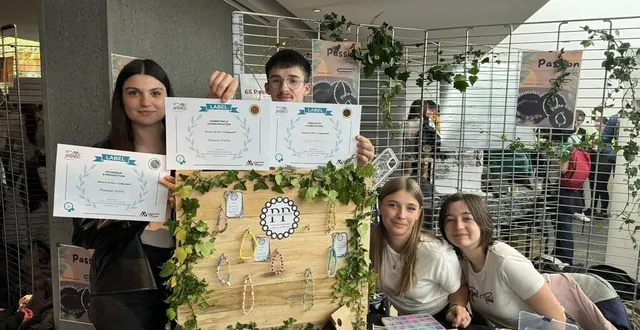 photo  les mini-entrepreneurs de passion perle ont remporté des labels pour leur travail.  &copy;  ouest-france 