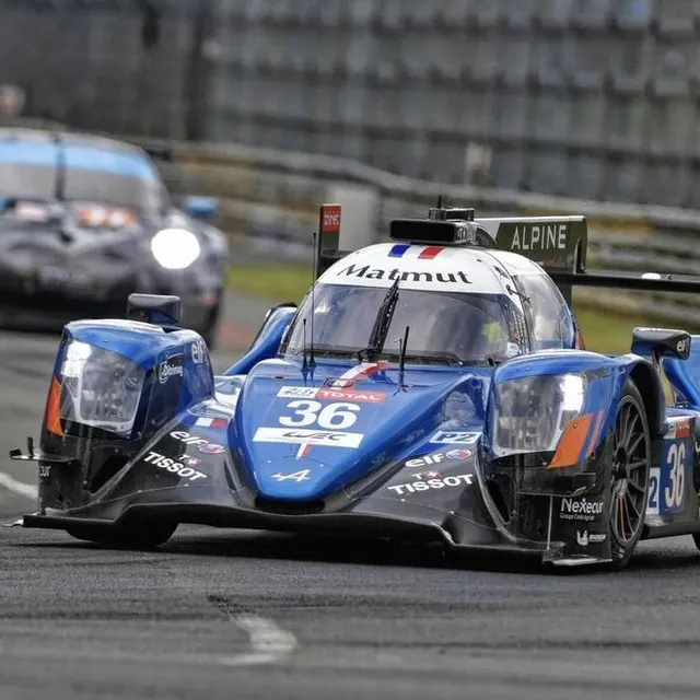 photo nicolas lapierre, andré négrao et pierre thiriet remportent le lmp2 en 2019.  ©  daniel fouray / ouest-france