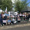 photo  une vingtaine d’enseignants, de parents et d’élèves du collège du houlme de briouze (orne) se sont réunis ce vendredi 31 mai 2024, pour protester contre la réforme du « choc des savoirs » et la mise en place des groupes de niveau. 