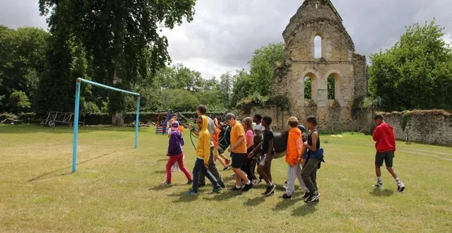 photo  l’ancienne abbaye de perseigne, à neufchâtel-en-saosnois (sarthe), accueillera des olympiades, samedi 1er juin 2024.  &copy;  ouest-france 
