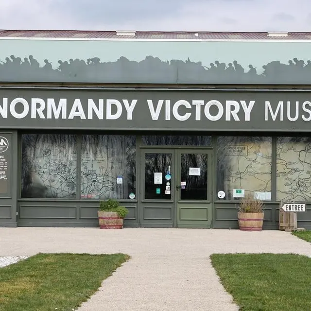 photo le normandy victory museum de catz, à carentan (manche), accueille des expositions en intérieur et en extérieur pour ce 80e d-day.  ©  archives ouest-france