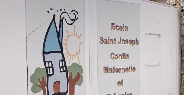 photo  l’entrée de l’école saint-joseph restera close après les grandes vacances.  &copy;  ouest-france 